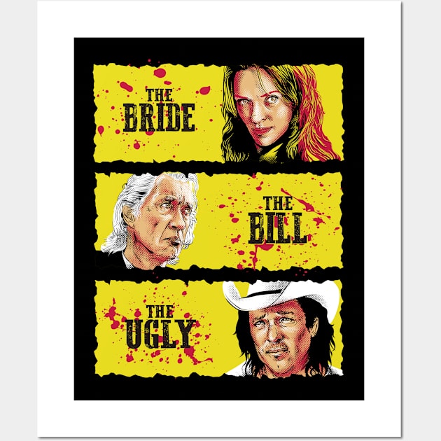 BRIDE, BAD & UGLY Wall Art by Hislla